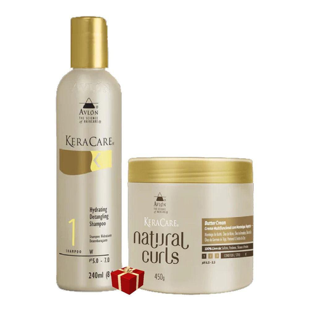 Avlon Natural Curls Butter Cream 450G + Detangling 240G