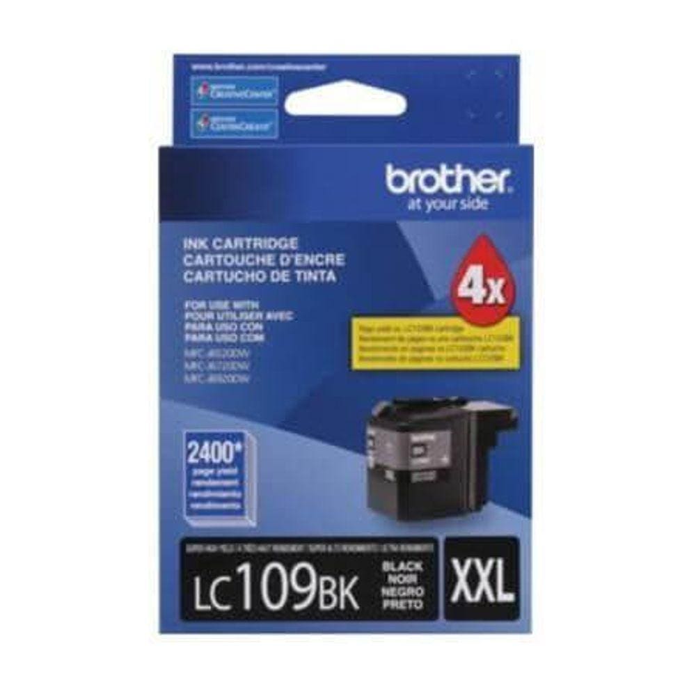 Cartucho Brother LC 109 BK Preto Super Alto Rendimento