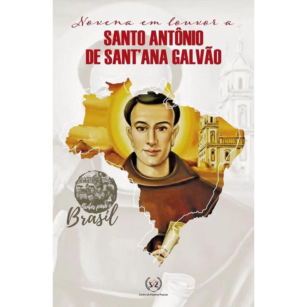 Livro Novena em Louvor a Santo Antônio de Sant’Ana Galvão
