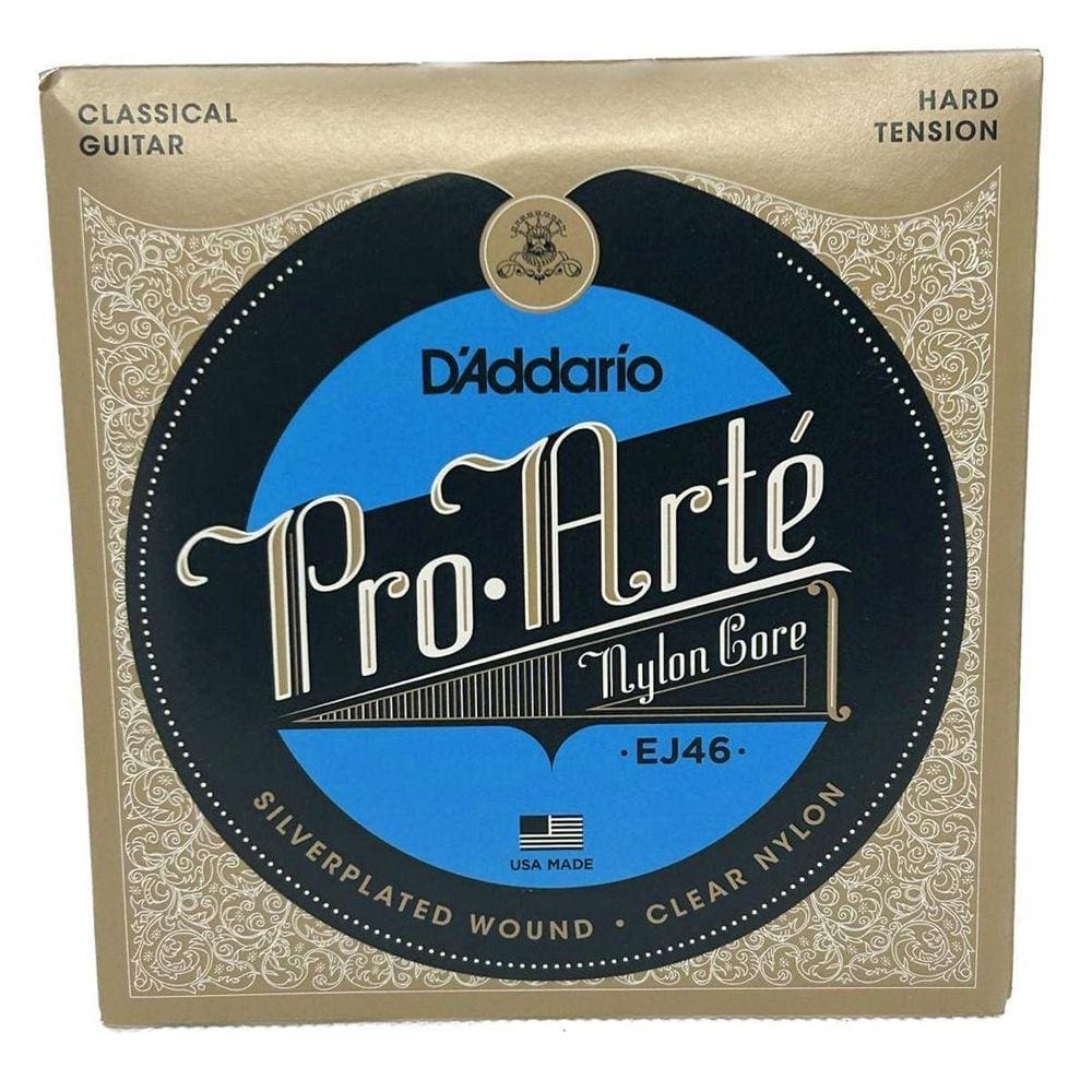 Cordas Nylon Violão Tensão Hard Pesada Daddario Ej46 Pro