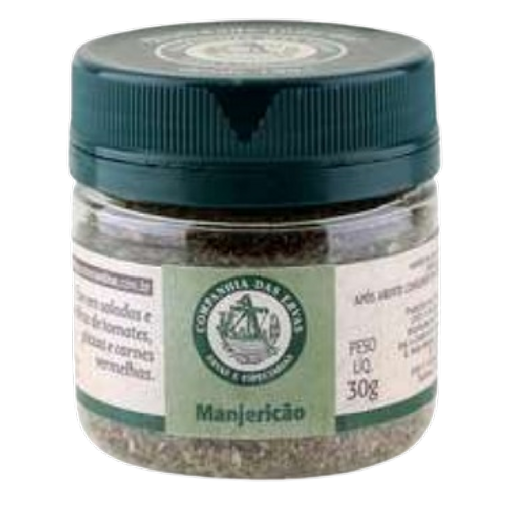 Kit 6X: Manjericão Companhia das Ervas 30g
