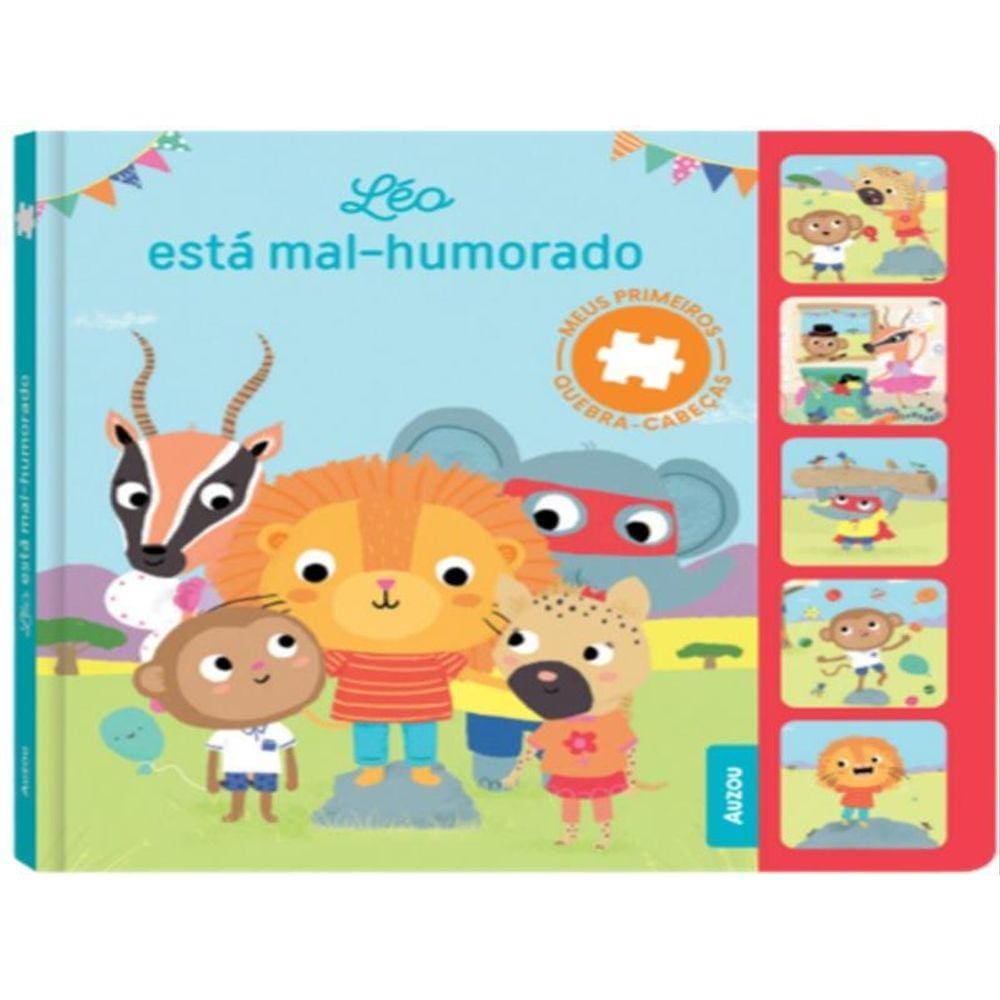 Meus Primeiros Quebra-Cabeças: Léo Está Mal-Humorado