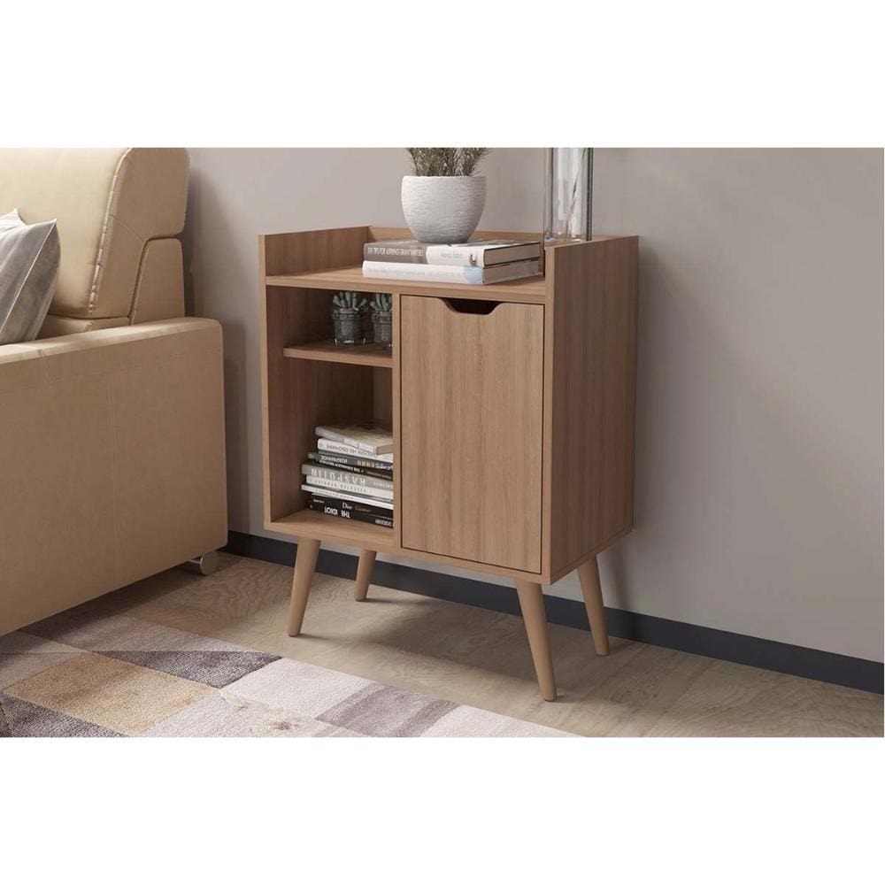 Bar de Sala Jantar AP2310 1 Porta Amêndoa - Tecno Mobili