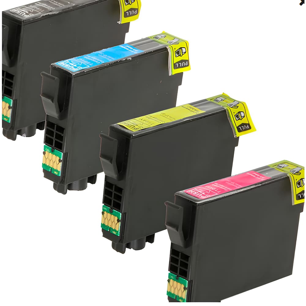 Kit Cartucho Para Epson XP214 T194120 CMYK compatível