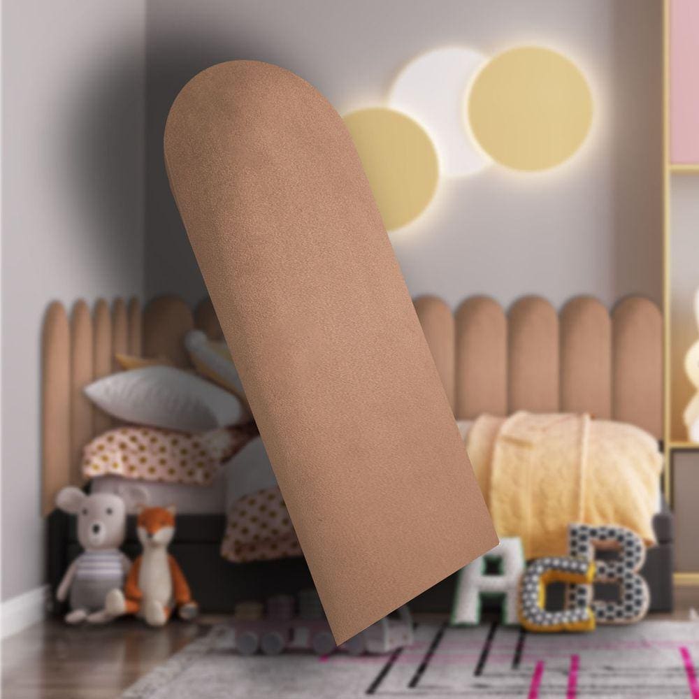 KIT 11 Placas Cabeceira Nuvem Estofada Para Cama Box - Módulo 20 Cm x 60 Cm