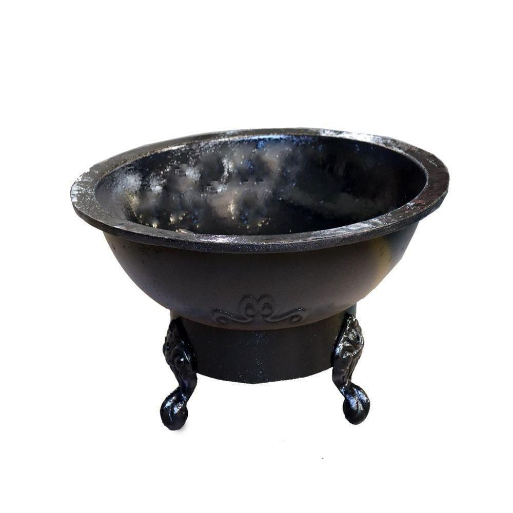 Lenheiro Lareira Braseiro Ferro Fundido Externo Jardim 84Cm
