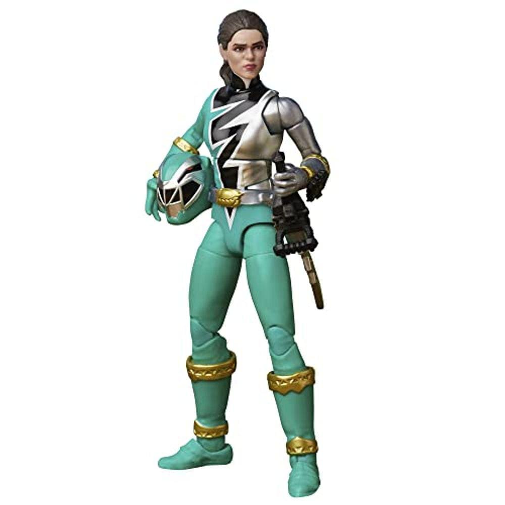 Power Rangers Lightning Collection Dino Fury Green Ranger 6 polegadas Scale Action Figure, brinquedos e figuras de ação para crianças de 4 anos ou mai