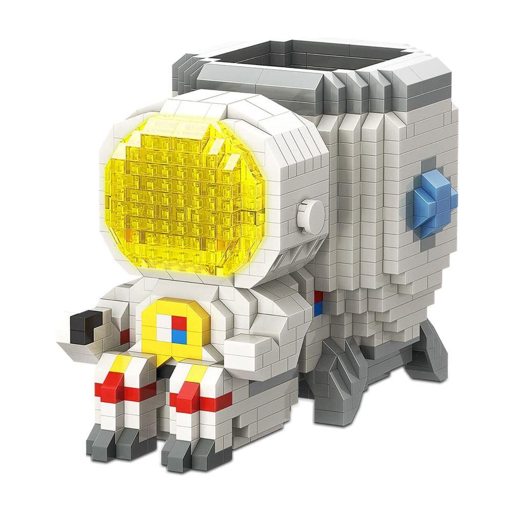 Conjunto de brinquedos Building Blocks SIOYTOER Micro Bricks com porta-canetas