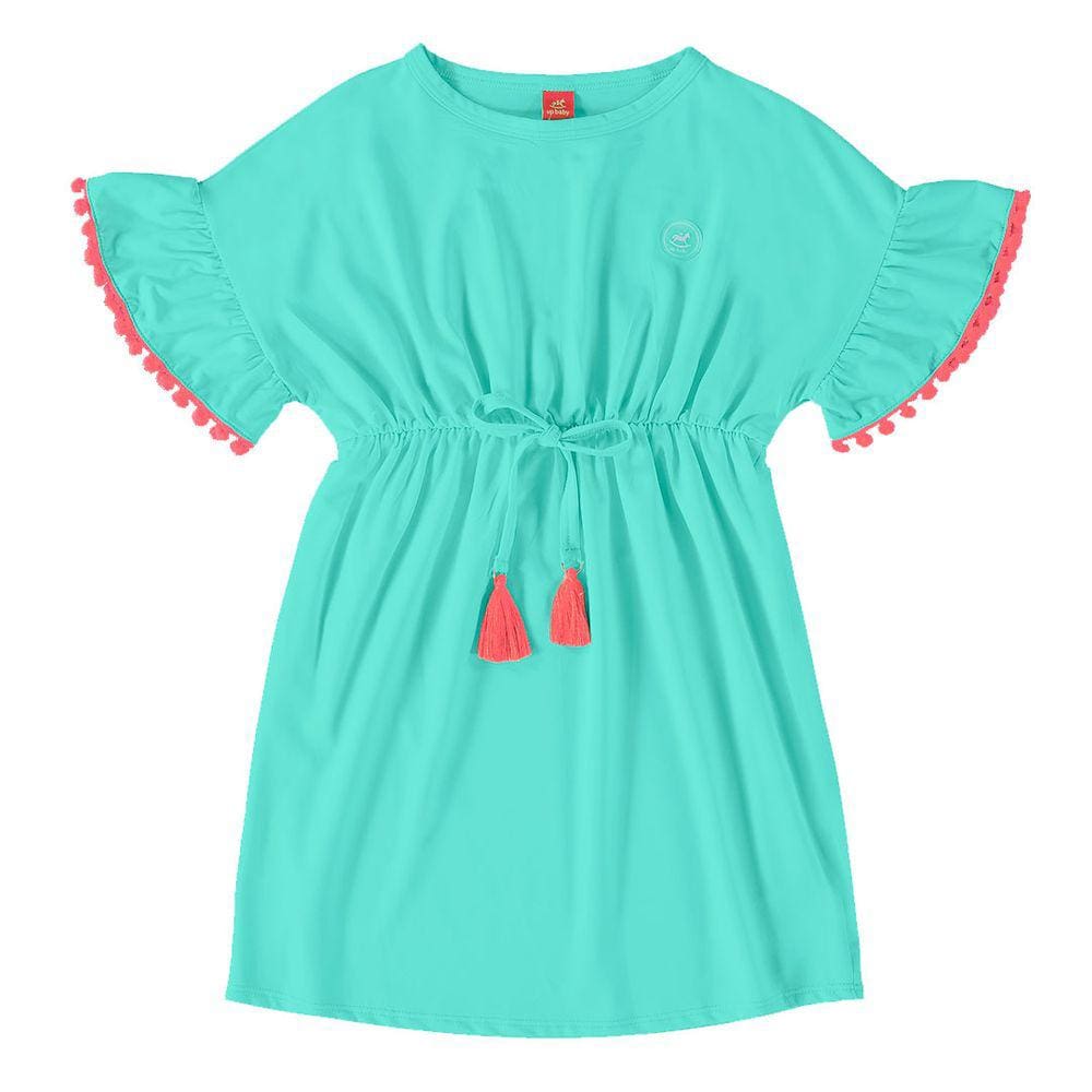 Saída de Praia Infantil Proteção UV Azul Aruba Up Baby