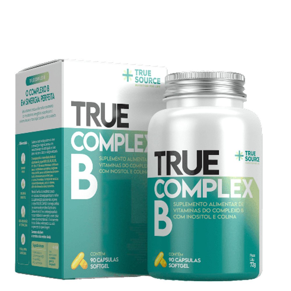 Kit 2X: Complex B True Source 90 Cápsulas