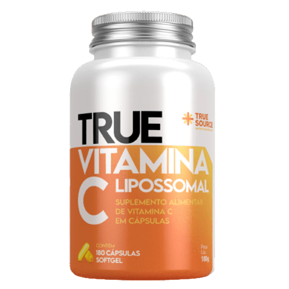 Kit 2X: Vitamina C Lipossomal True Source 180 Cápsulas
