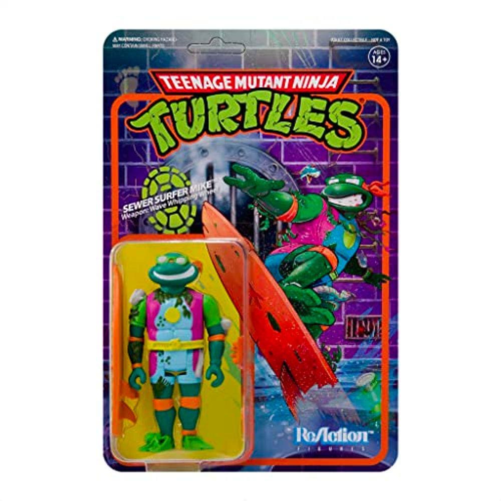 Boneco de ação Super7 Teenage Mutant Ninja Turtles Mike