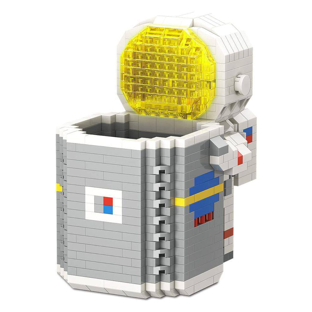 Conjunto de brinquedos Building Blocks SIOYTOER Micro Bricks com porta-canetas