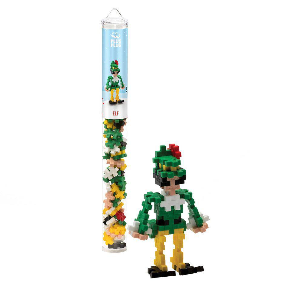 Brinquedo de construção PLUS PLUS Mini Maker Tube Elf 70 peças