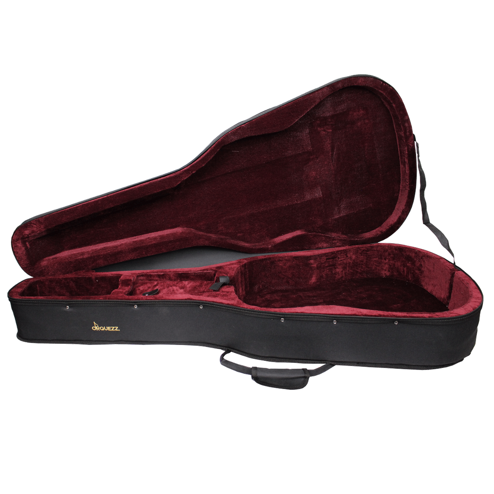 Hard Case Estojo Standard Para Violão Vinho Térmico Luxo