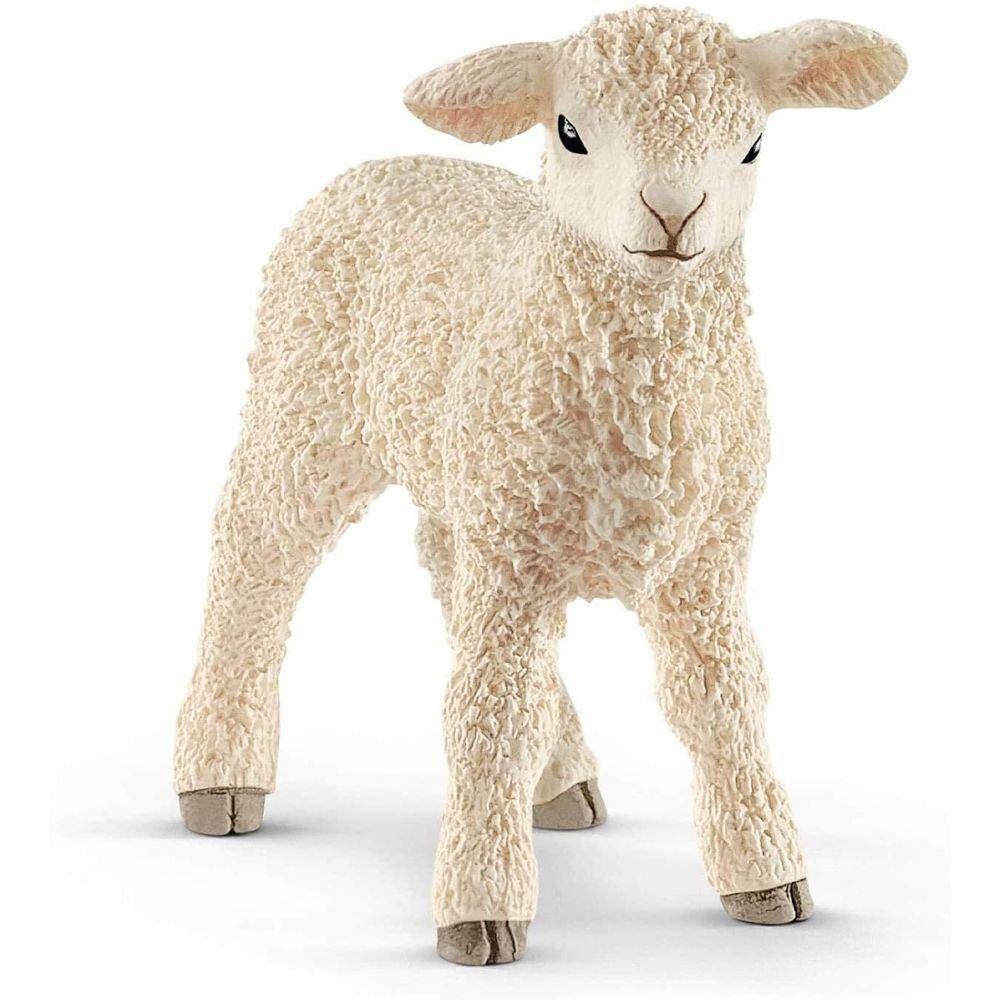 SCHLEICH Farm World, Brinquedo de Páscoa, Estatueta animal, Brinquedos de Fazenda para Meninos e Meninas de 3 a 8 anos, Cordeiro
