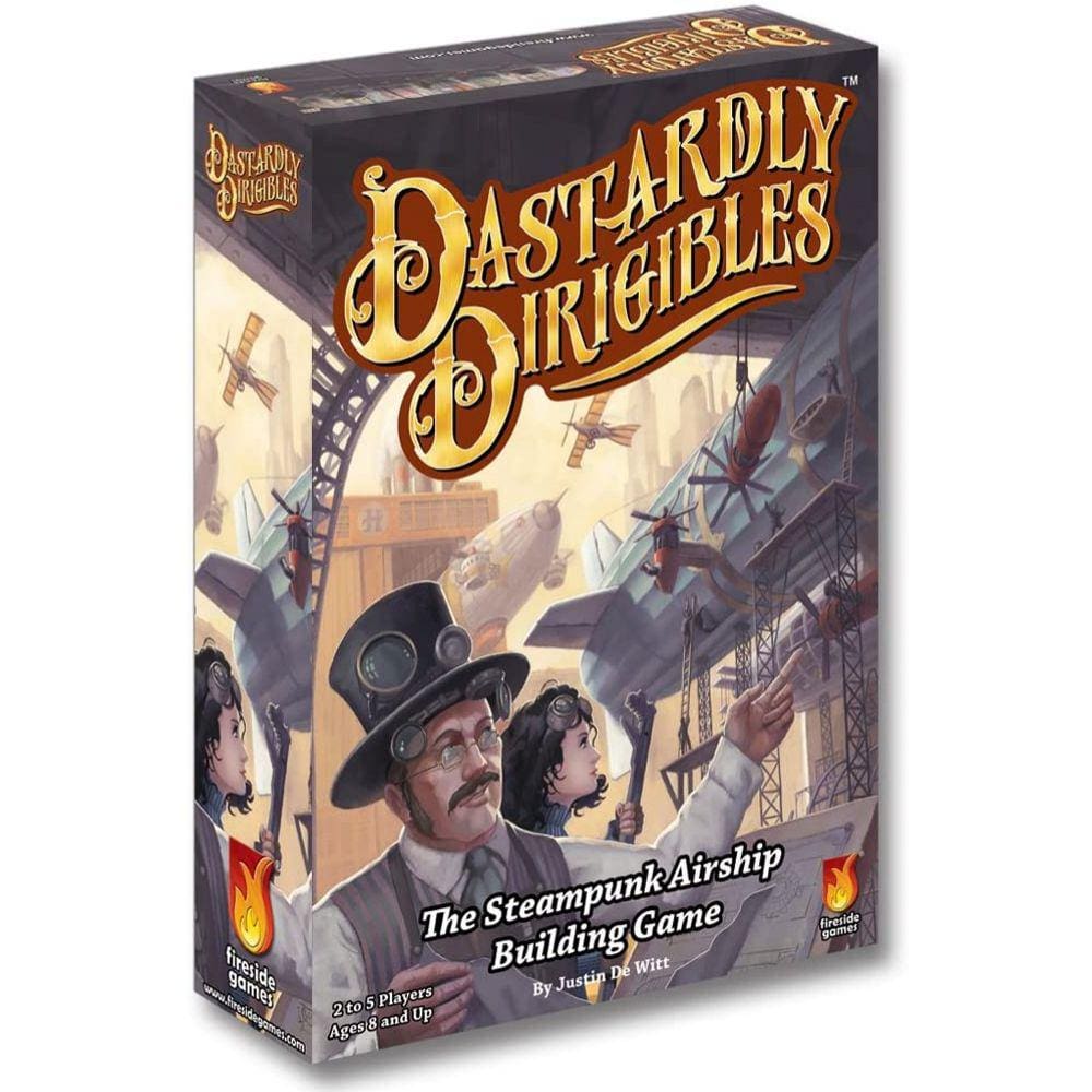 Fireside Games Dastardly Diribles Jogo de Tabuleiro - Jogos de Tabuleiro para Famílias - Jogos de Tabuleiro para Adultos