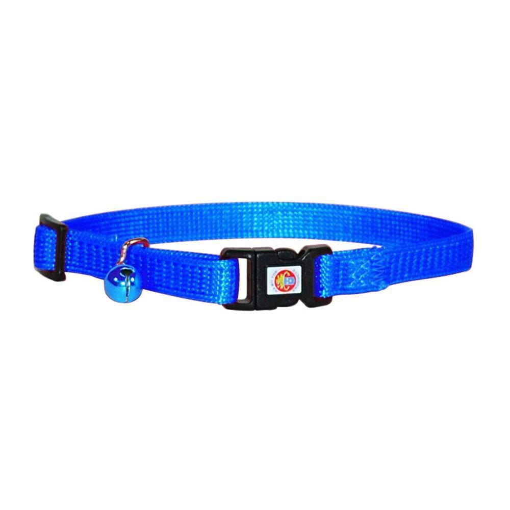 Coleira de segurança para gatos Hamilton ajustável Break-A-Way Blue