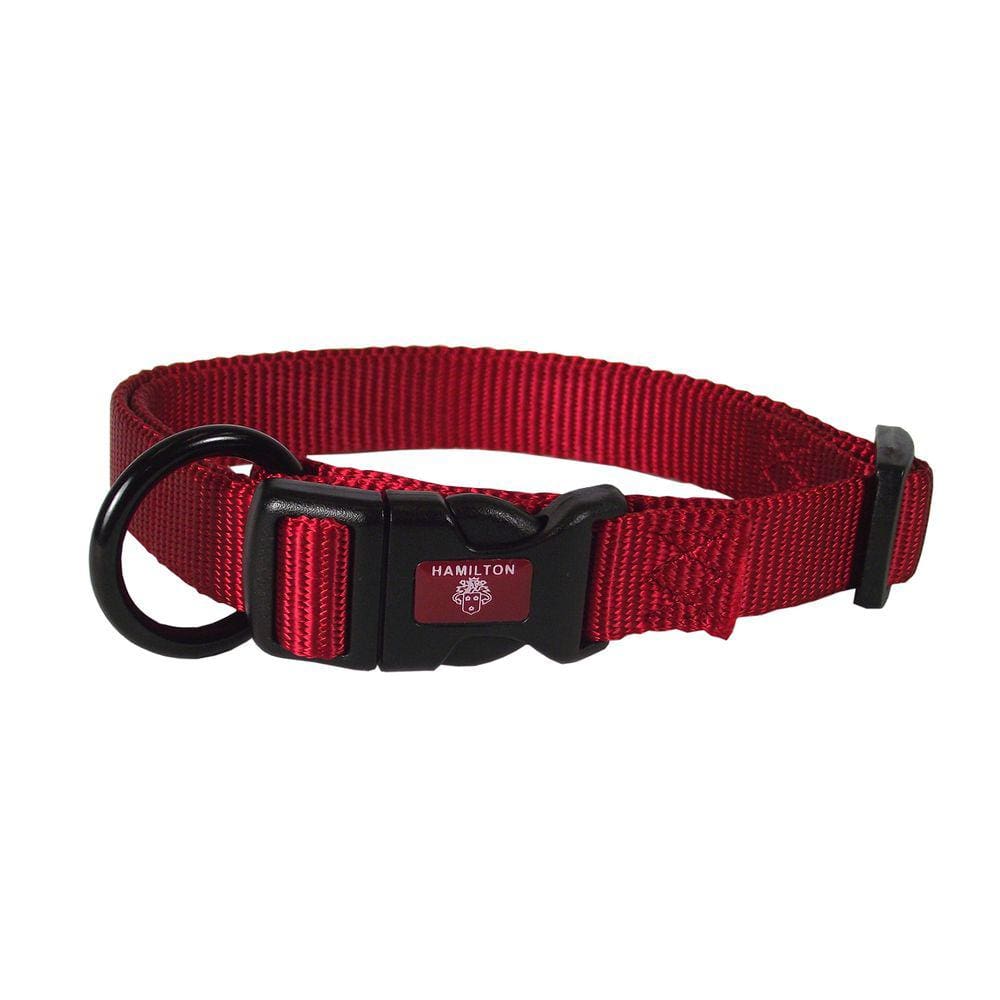 Coleira para cães Hamilton ajustável de nylon 30-45cm