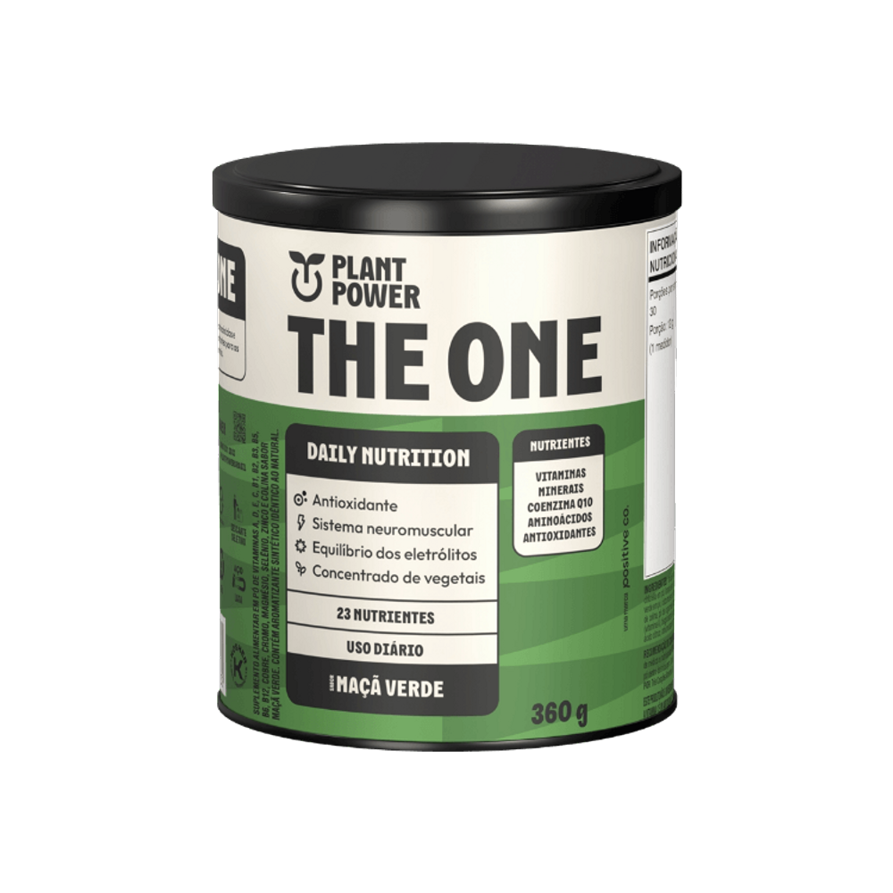 Kit 2X: The One Maçã Verde Plant Power 360g