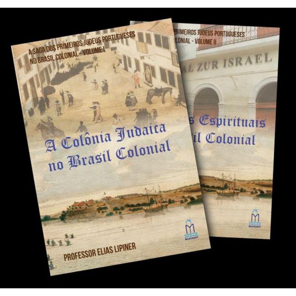 Kit A Saga Dos Primeiros Judeus Portugueses No Brasil Colonial - 2 Volumes