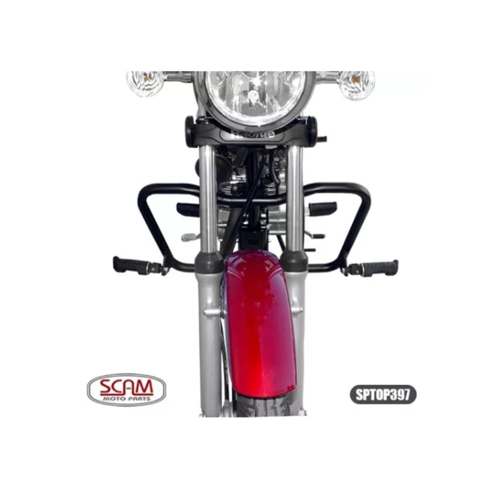 Protetor De Motor Haojue Chopper Road150 2018+ Scam Sptop397