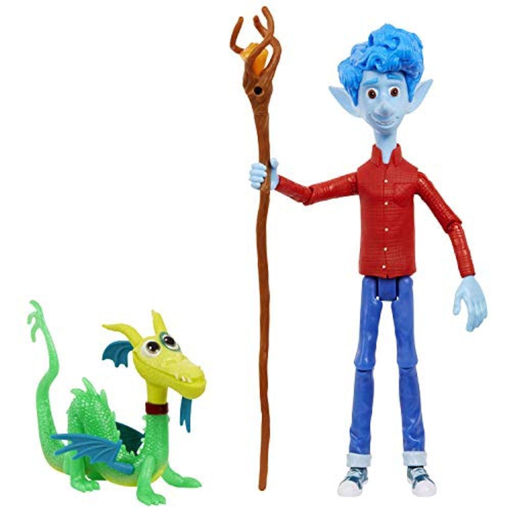 Disney e Pixar Onward Core Figure Ian Personagem Figura De Brinquedo Filme Realista Brinquedo Irmão Boneca para Contação de Histórias, Exibição e Cole