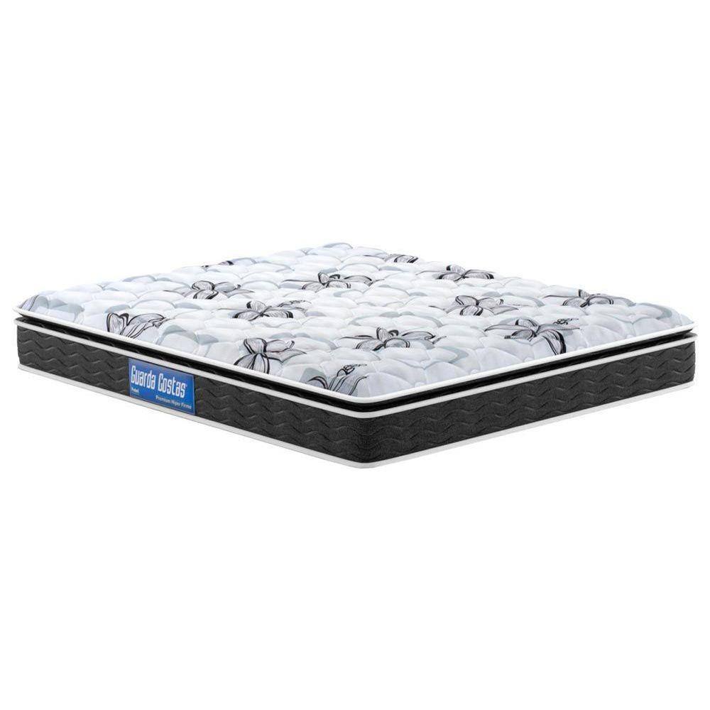 Colchão Queen Espuma D40 /20 Guarda Costas Premium Hiper Firme Pillow Top Black (158x198x24) - Probel