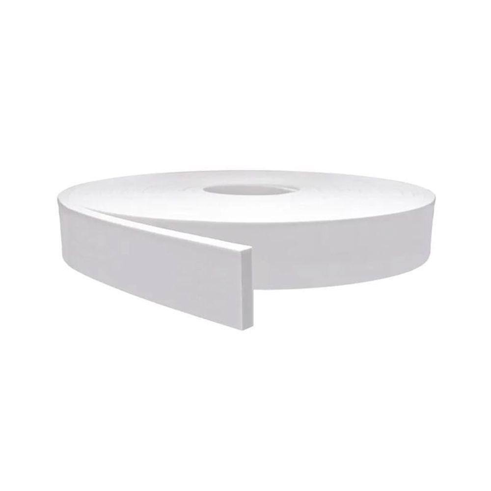 Rodapé De Eva Autocolante Rp43 7Cm Branco 2,5 Metros