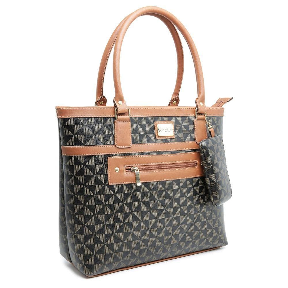 Bolsa Media Feminina Espaçosa Com Porta Moedas Estilosa Mulheres Elegante Tendencia