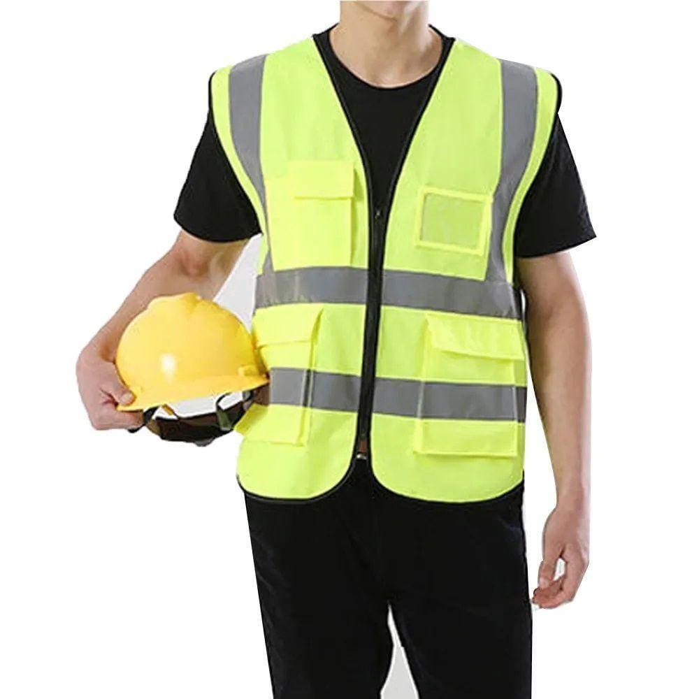 Colete Sinalizador Refletivo Kit 10 Unidades Epi Segurança Trabalho Transito
