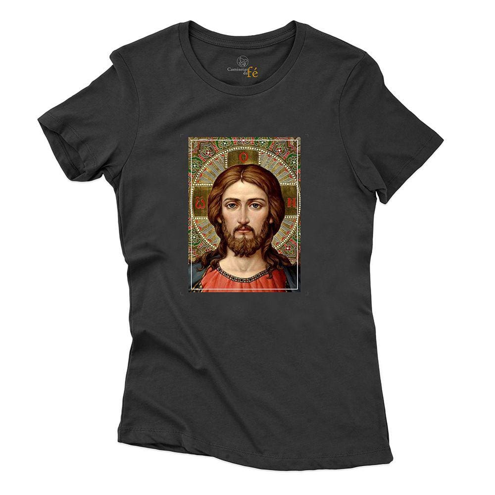 Camiseta Algodao Feminina Estampa Jesus Deus The Chosen Moda Catolica Basica Leve