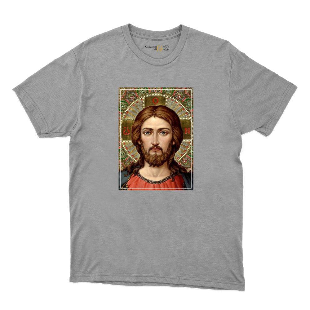 Camiseta Algodao Masculina Estampa Jesus Deus The Chosen Moda Catolica Basica Leve