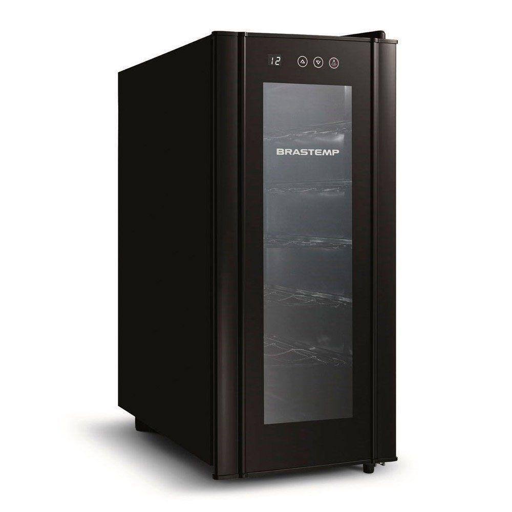Adega Climatizada Brastemp 12 Garrafas Bzc12 Preto 110v