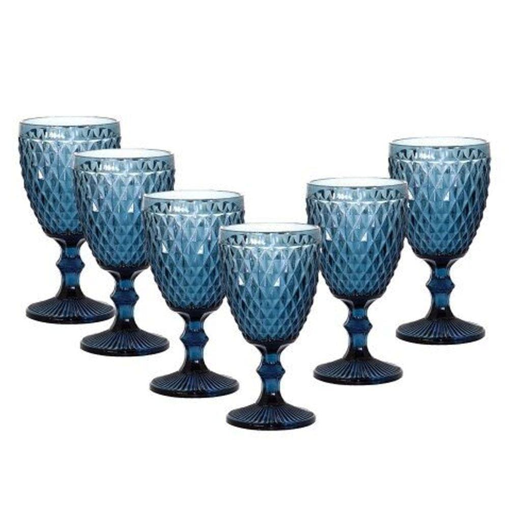 Jogo 6 taças decoradas 240ml