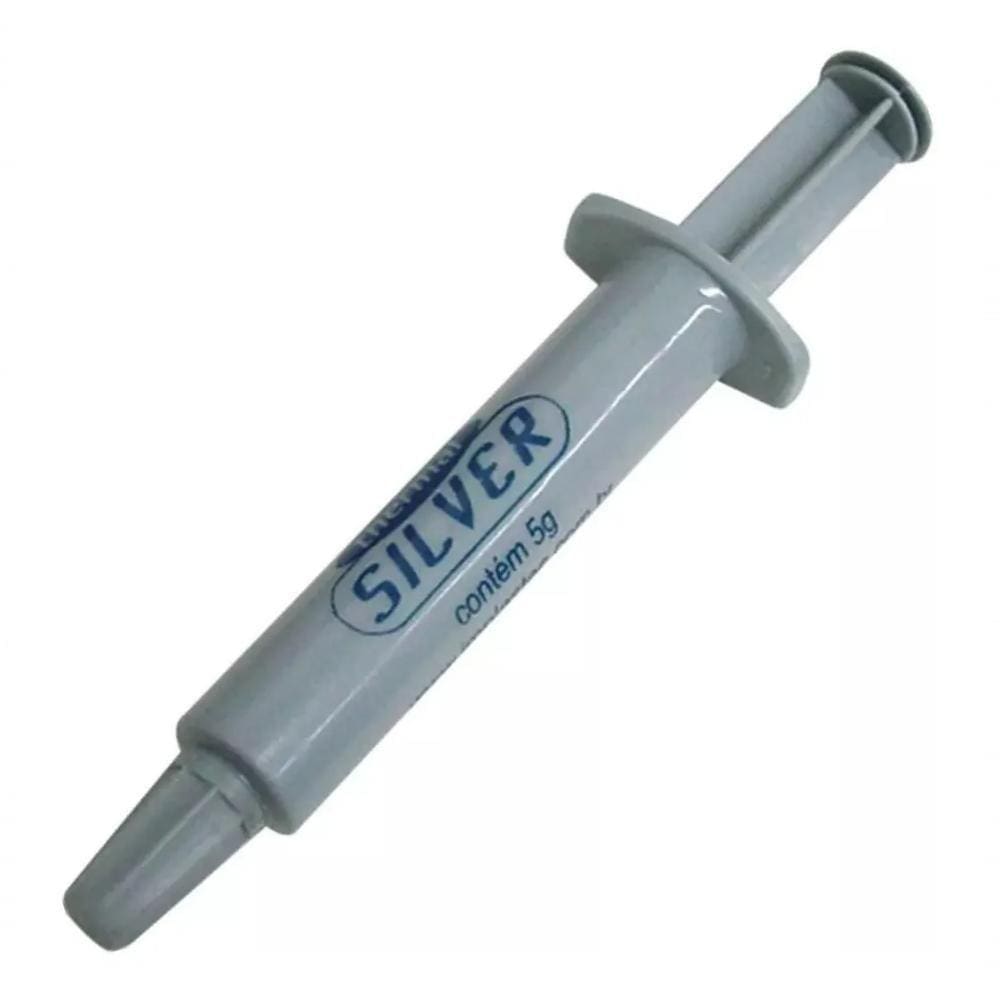 Pasta Térmica De Alta Condutividade Thermal Silver Blister 5g Prata