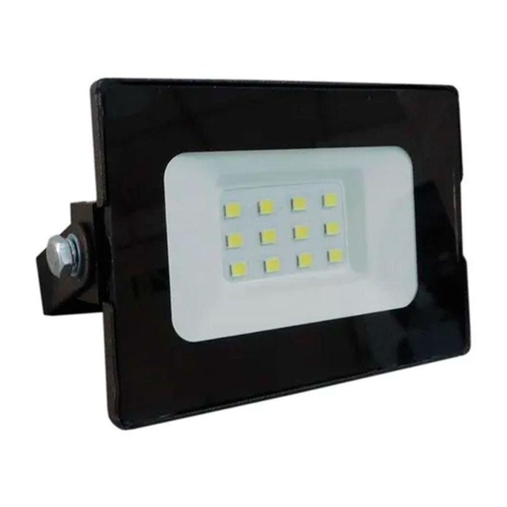 Refletor Led Elgin 10w 6500k 550 Lm Luz Branca Bivolt 48rple