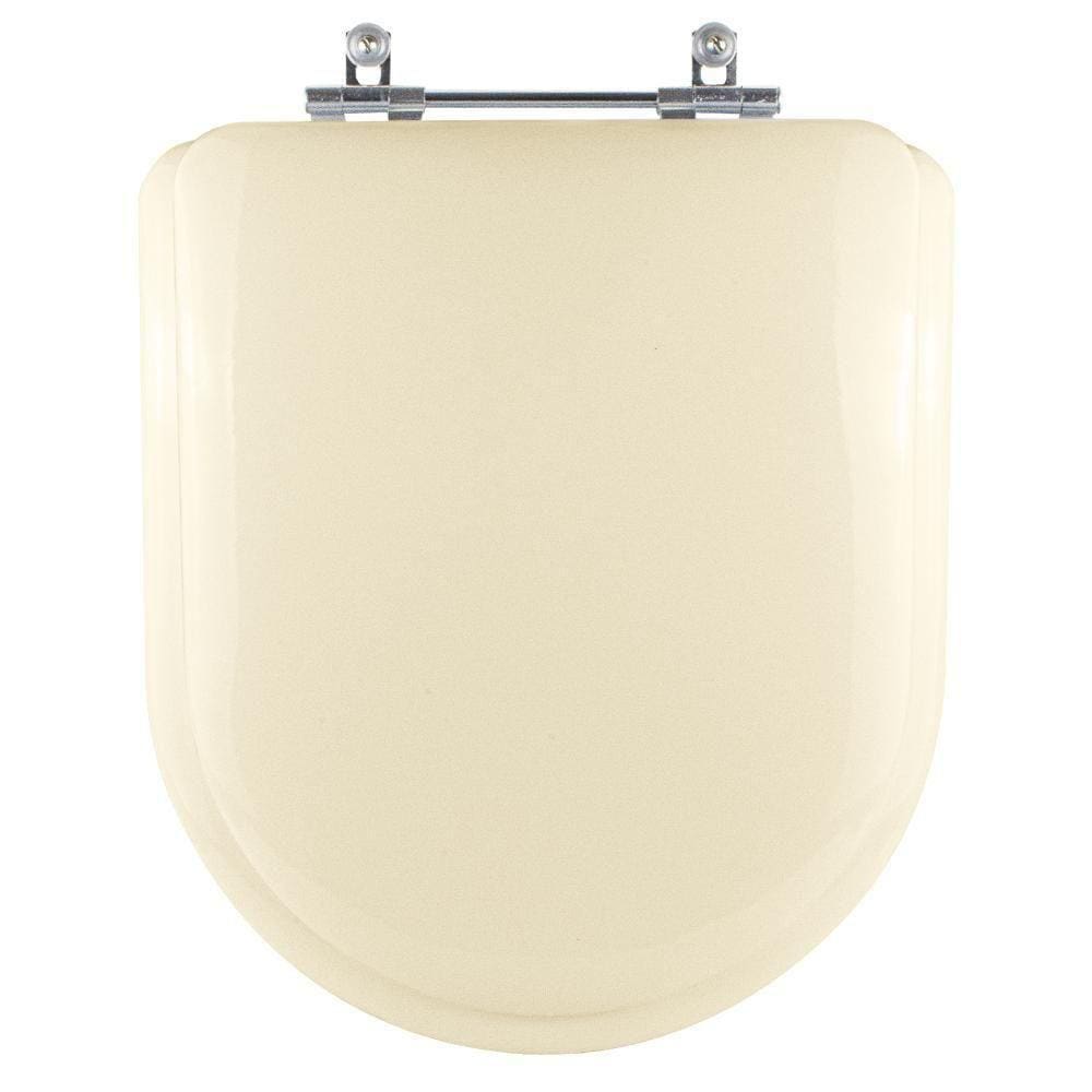 Assento Sanitario Almofadado Carrara Creme Para Vaso Deca