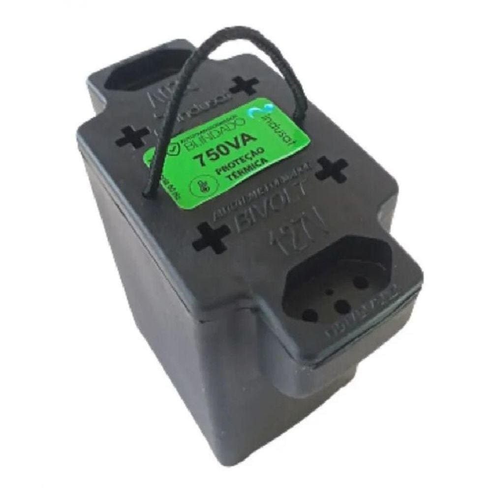 Auto Transformador Tripolar 220-110v Ou 110v-220v Blindado 750va