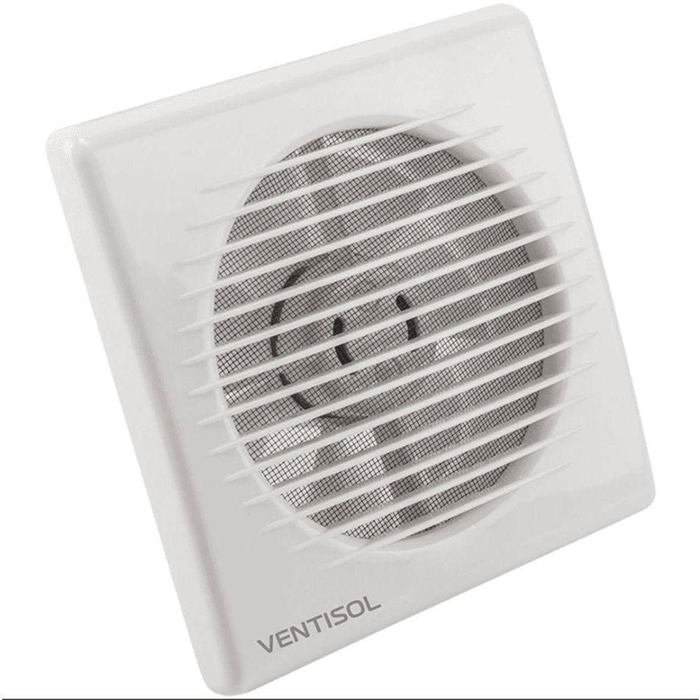 Exaustor Para Banheiro Ventisol Exb Premium Bivolt 150mm