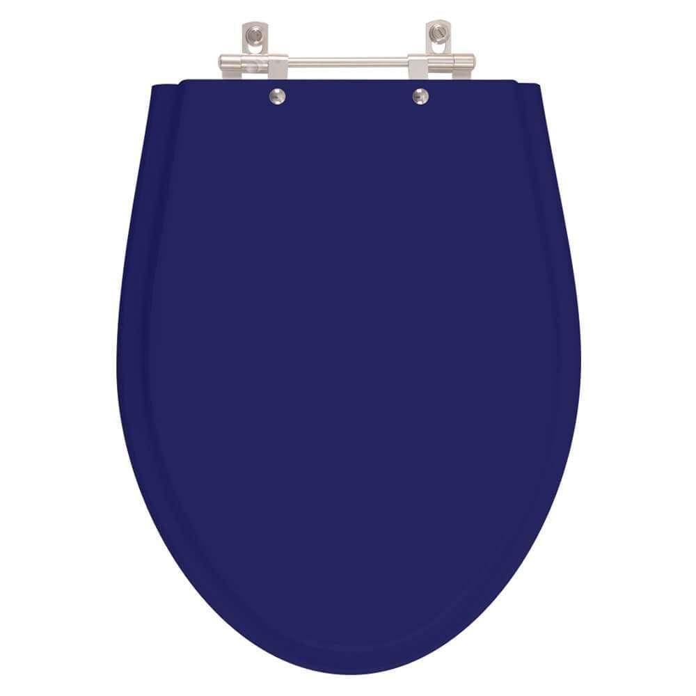 Assento Sanitario Absolute Azul Cobalto Para Vaso Ideal Standard