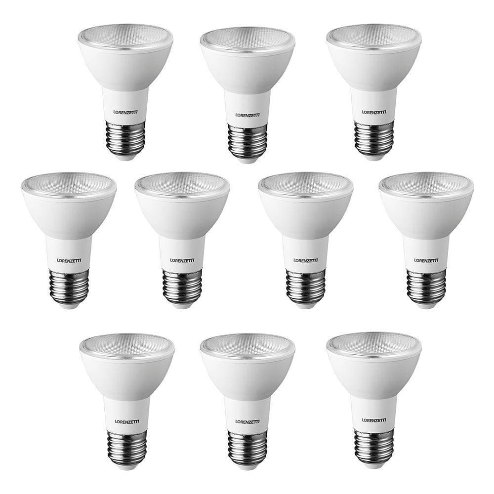 Lâmpada (10 Un) De Led Amarela Par20 Lorenled 7w - Lorenzetti