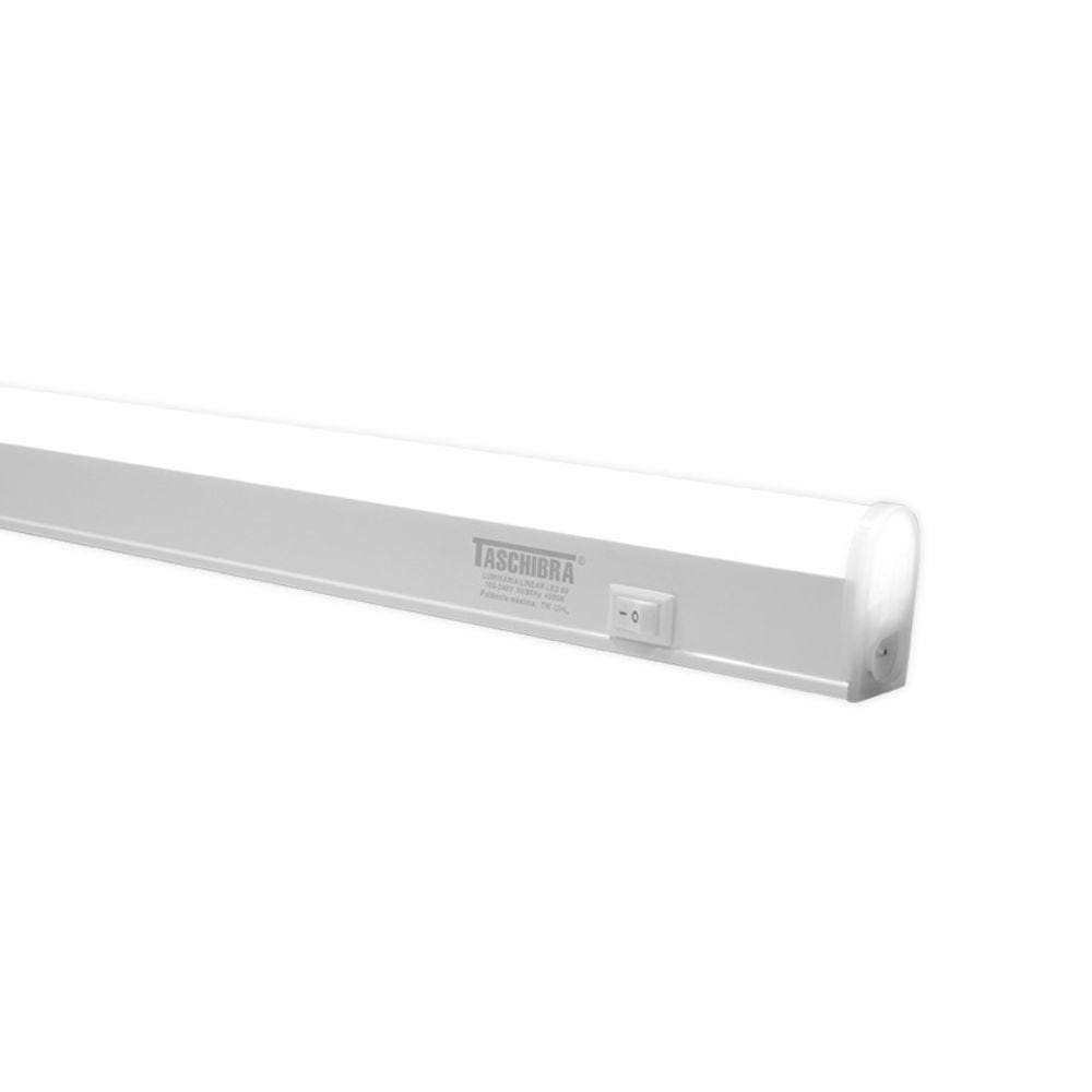 Luminária Linear Led 60 7w - Taschibra 6500k (branca)