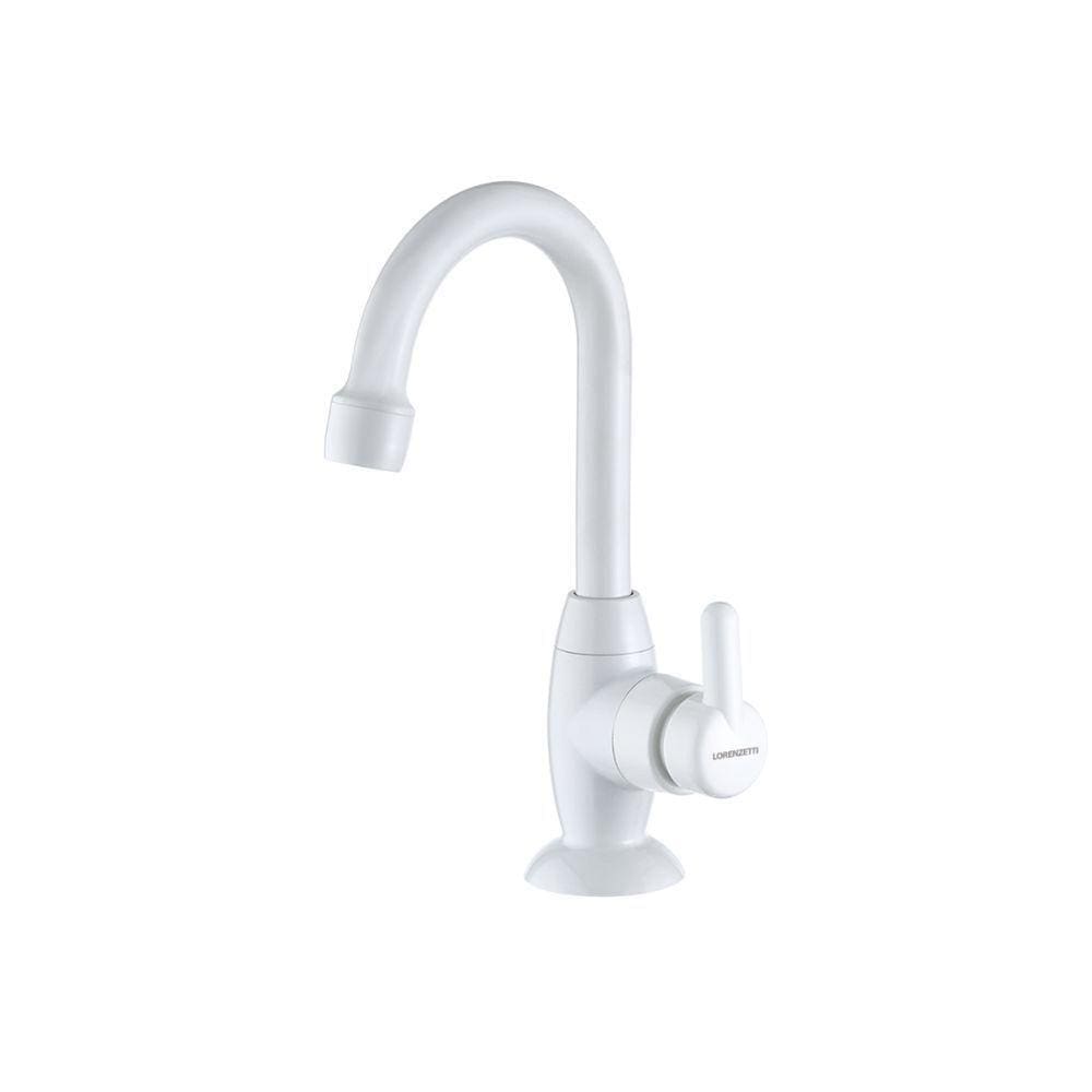 Torneira Pvc Lavatório Mesa Bancada 1195 F31 - Lorenzetti Branco