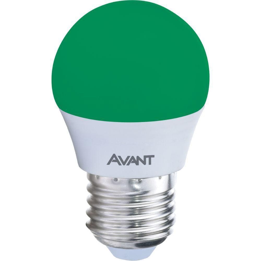 Lâmpada Led Bolinha 4w Verde Verde