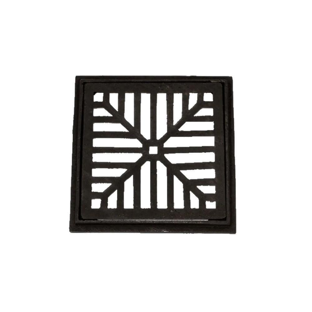Ralo Com Caixilho De Ferro Fundido Captação Esgoto 35X35Cm
