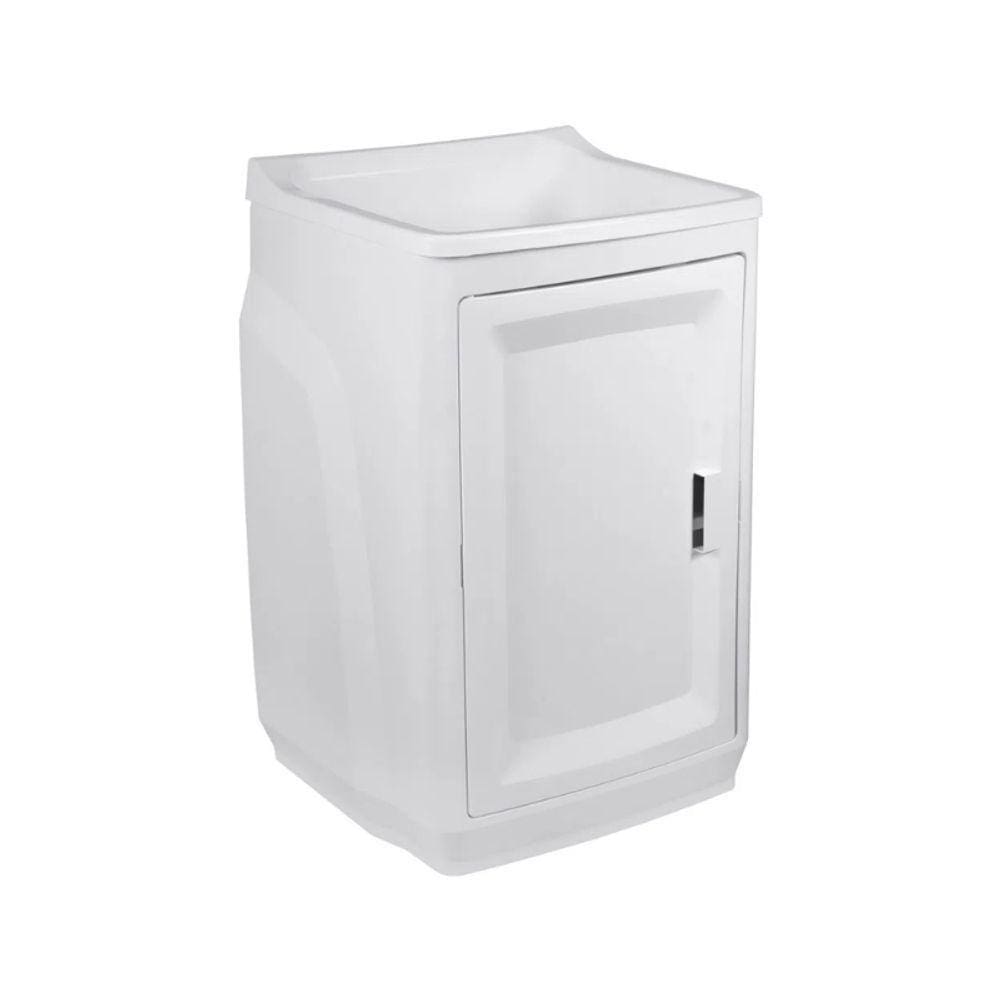 Gabinete Plástico Com Tanque 22l Branco Astra