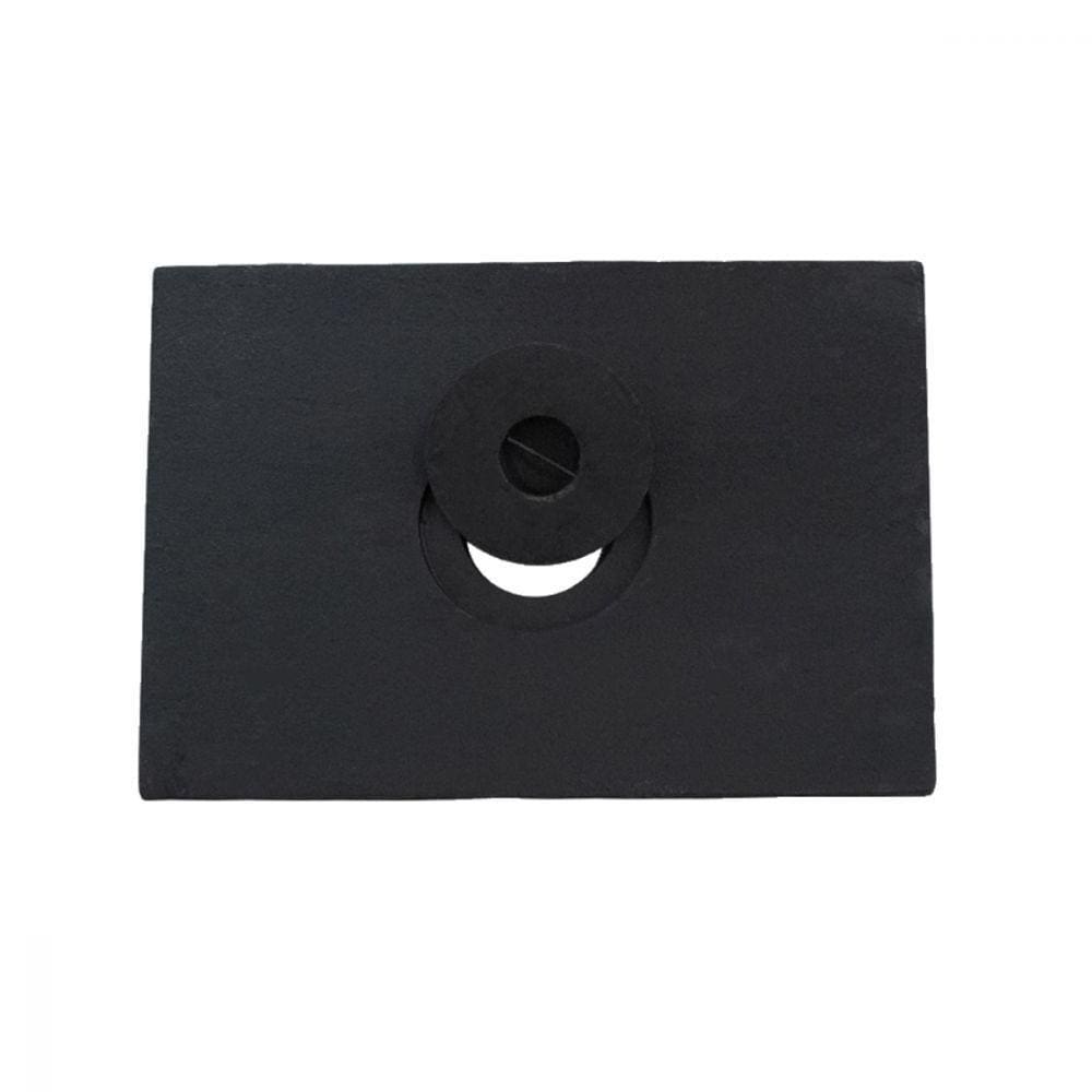 Chapa Gaúcha De Ferro Fundido Fogão A Lenha 1 Furo 30X54Cm