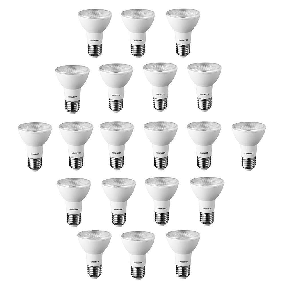 Lâmpada (20un) De Led Amarela Par20 Lorenled 7w - Lorenzetti