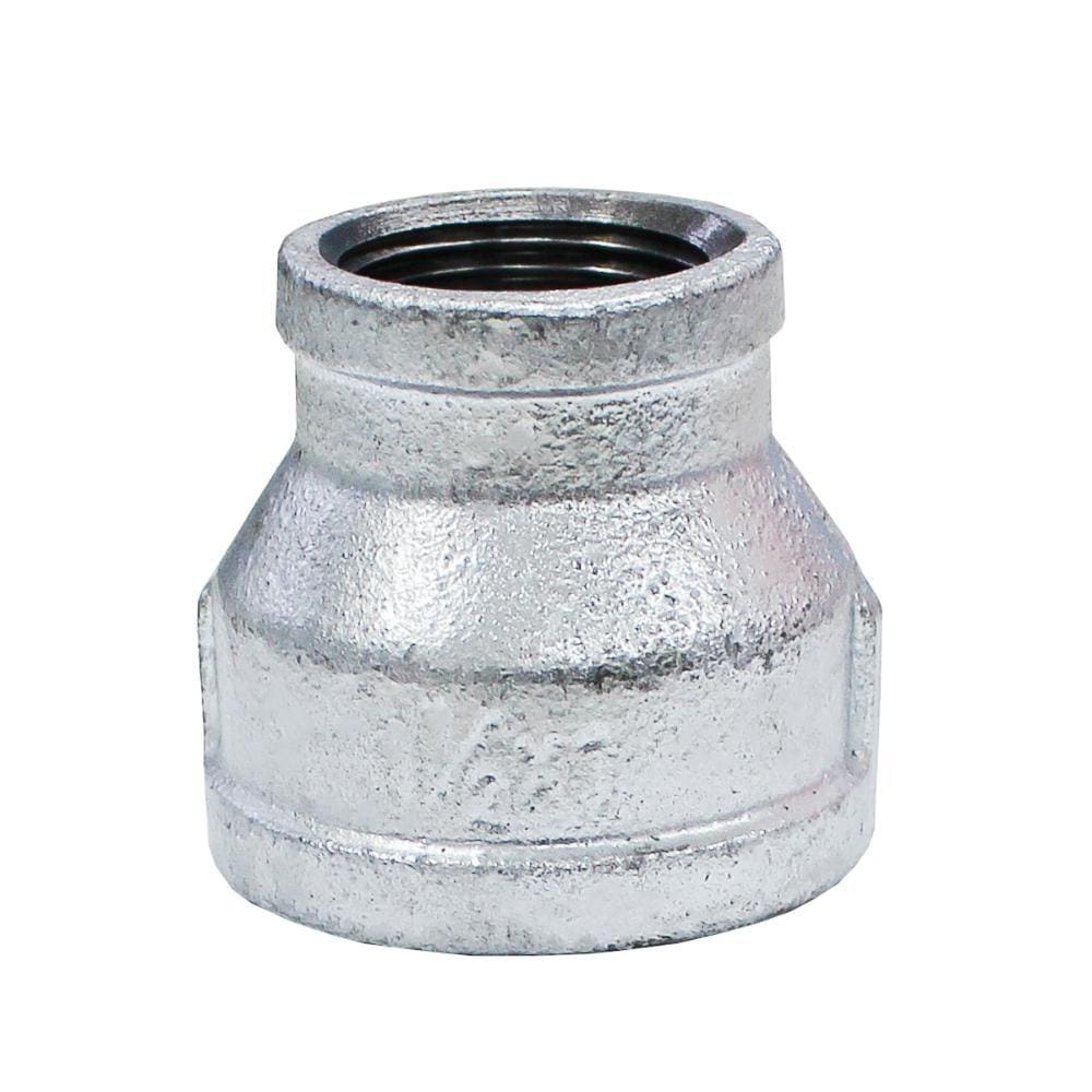 Luva de Redução Galvanizada de 1.1/2" x 1" BSP
